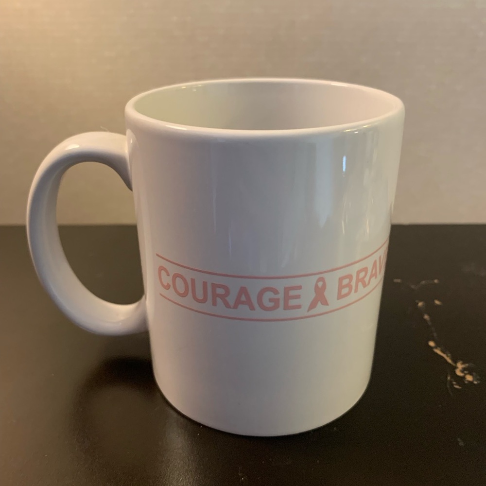 New Breast Cancer Awareness Courage Bravery Endurance Hope Coffee Mug